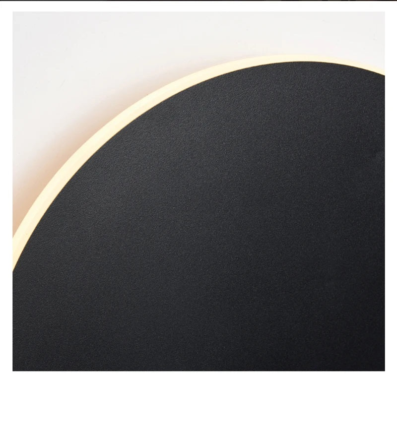 LuxiLamps - Led Touch Schakelaar - Moderne Sensor Wandlamp - Zwart - Wall Lamp Touch - LED Muurverlichting