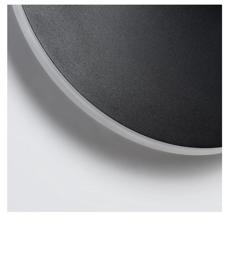 LuxiLamps - Led Touch Schakelaar - Moderne Sensor Wandlamp - Zwart - Wall Lamp Touch - LED Muurverlichting