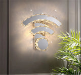 
LuxiLamps - LED Wall Lamp - Crystal Design - Modern Wall Lighting
