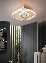 
LuxiLamps - Modern Ceiling Lamp - Square LED - Chandelier - Aisle Lamp - Lighting - 29 cm - White - Ceiling Light - 20W