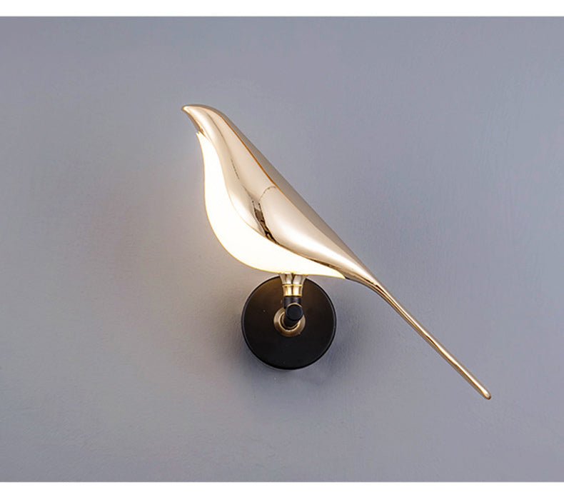LuxiLamps - Wall Lamp Bird - Wall Lamp - Modern Wall Lamp - 24 cm - Rotatable - Mood Lighting - Decor Wall Lighting