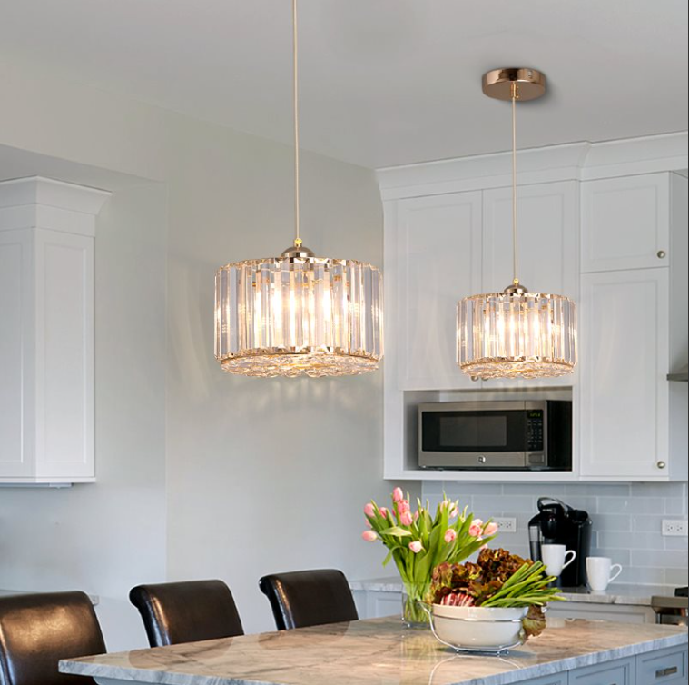 Luxueuze Kristallen Hanglamp - Kroonluchter Hanglamp - Moderne Hanglamp - Goud - Kroonluchter - E27