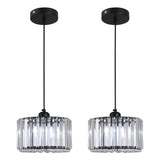 
Luxurious Crystal Pendant Lamp - Chandelier Pendant Lamp - Modern Pendant Lamp - Black - Chandelier - E27