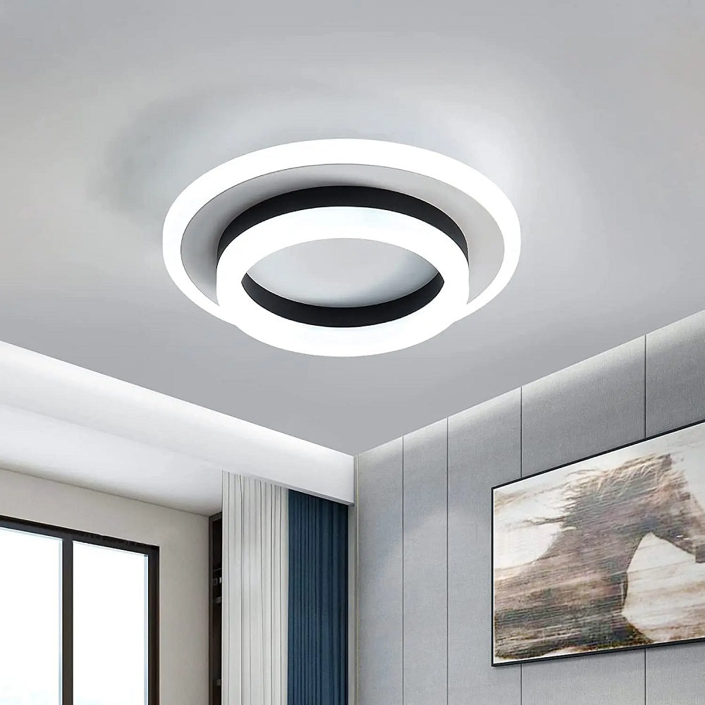 Moderne Acryl Plafond Verlichting - LED Rond Plafondlamp - Warm Wit - Gangpad of Hal Lamp - Plafoniere