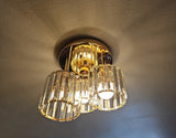 
Modern Crystal Chandelier - 3-Head Crystal Ceiling Lamp - K9 Crystal - E27 - Gold - Lighting - Ceiling Light