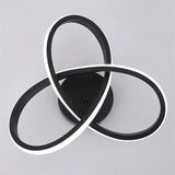 
Modern Curl Ceiling Light - Black - LED Ceiling Fixture - For Hallways And Entrances