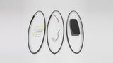 
Oval Ring Ceiling Light - White - With Remote Control - For Living And Dining Room - Ceiling Fixture
