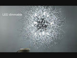 
Luxury Crystal Pendant Lamp - Dandelion Chandelier - Crystal Led Lamp - Gold - 50 cm - Modern Lamp - Pendant Lamp - Ceiling Lamp