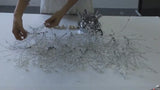 
Luxury Crystal Ceiling Lamp - Dandelion Chandelier - Crystal LED Lamp - Gold - 60 cm - Modern Lamp - Ceiling Lamp - Ceiling Light