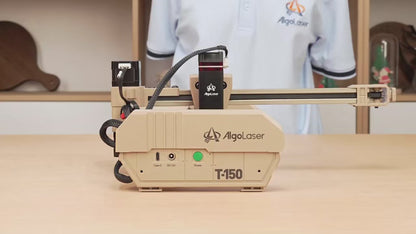 Laser Graveermachine T150 Pro 6W - Laser Cutter - Laserprinter All In One - Graveren - Display - Geel - Laser Snijmachine - Bedienbaar Met APP
