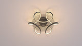 
LuxiLamps - Curly Fan Ceiling Lamp - Ceiling Fan 50 cm - White - Smart Lamp - With Dimmer - 6 Speed Fan - Kitchen Lamp - Living Room Lamp - Modern Lamp - Bedroom Lamp