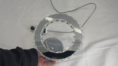 Crystal LED Wall Lamp - Modern Wall Lighting - 22 cm - Crystal Wall Lamp - Wall Decoration