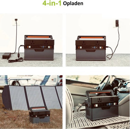 Allpowers® Solar Power Station - Zonne Paneel Generator - Generator Zonne Energie - 78000mAh - 288W