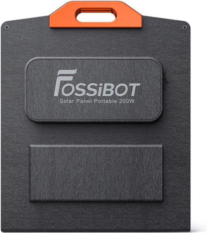 FOSSiBOT Opvouwbaar Zonnepaneel - Draagbaar Model Met Magnetisch Handvat - IP67 Waterdicht - Inclusief Draagas - Gijs