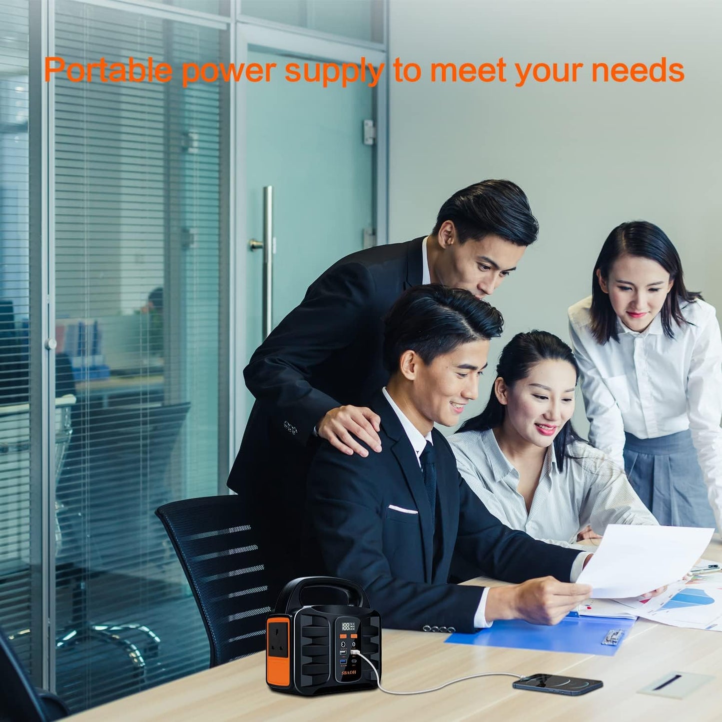 Draagbare Krachtcentrale - 200 W - Stroomgenerator - 194 Wh - Generator LED-Zaklamp - Mobiele Stroomgenerator Voor Reizen/Kamperen/Buiten