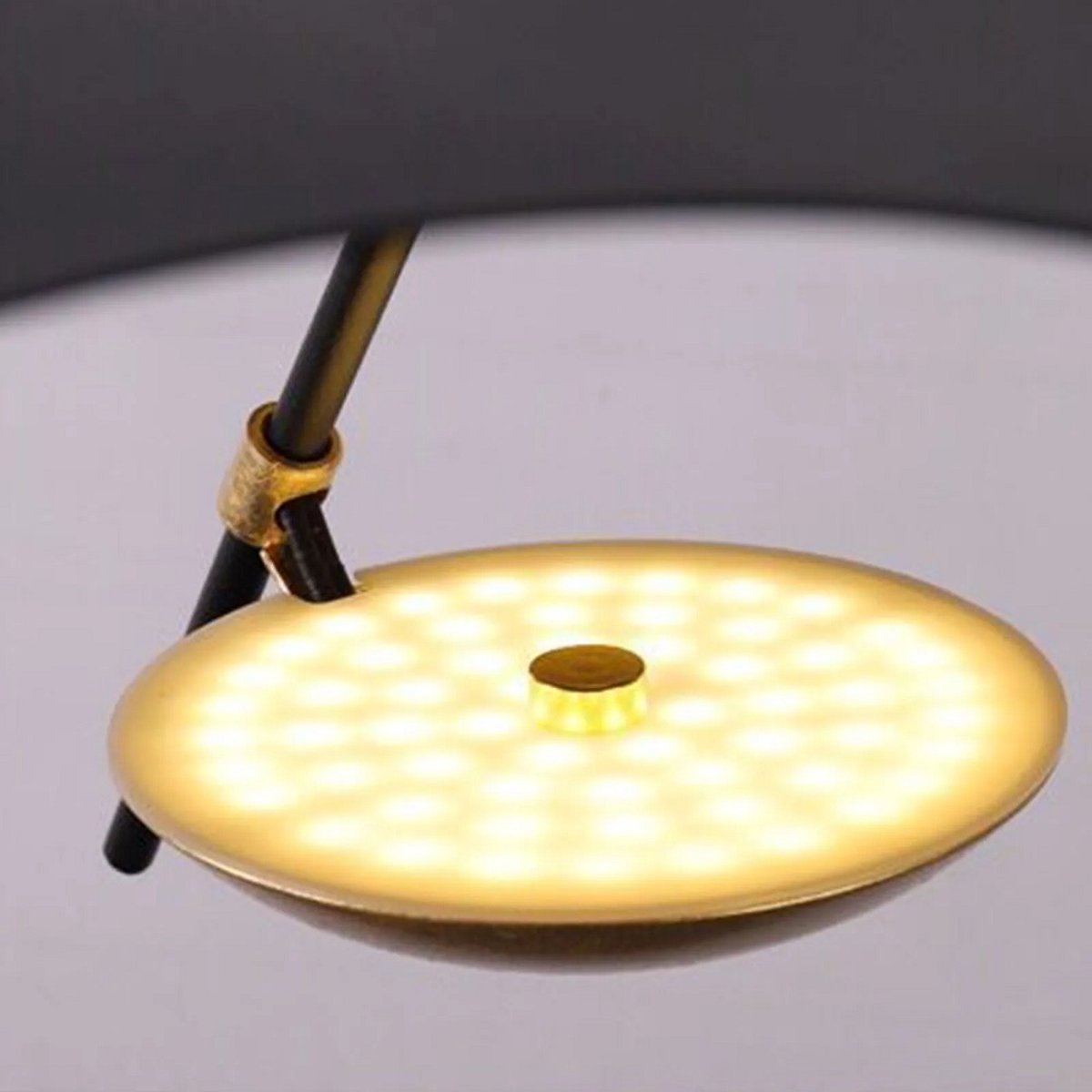 LuxiLamps - Vintage Hanglamp - Industriële Stijl - 60 cm - Zwart - Warm Wit - Hanglamp - Kroonluchter