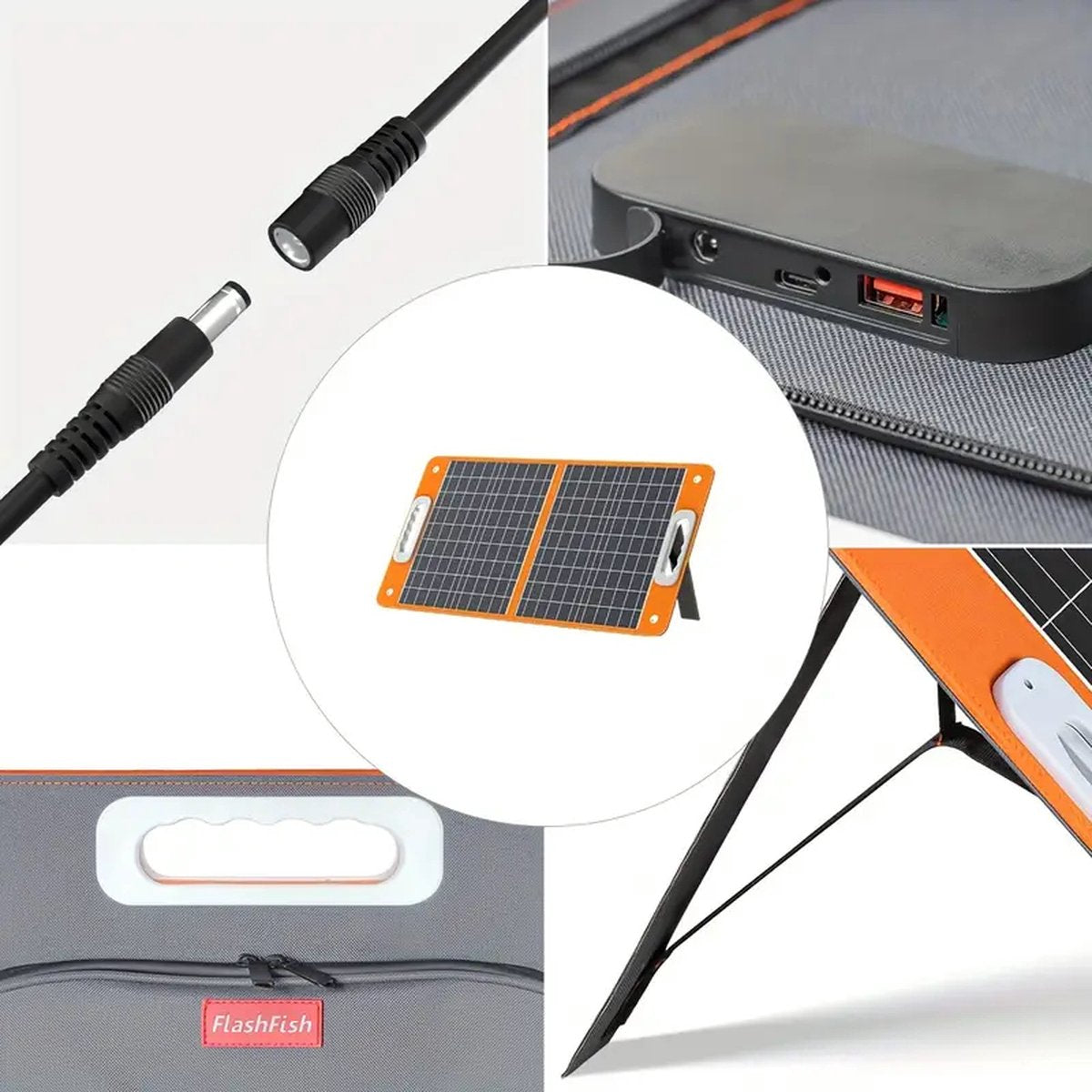 Stroomgenerator - Draagbaar - 42000mAh 220–240 V/150W - met Zonnepaneel - Lithium