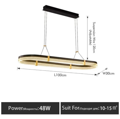LuxiLamps - Kristallen Kroonluchter - Crystal Led Hanglamp - Woonkamerlamp - 100cm - Met Afstandsbediening - Moderne lamp - Hanglamp