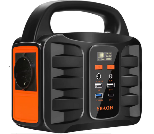 Draagbare Krachtcentrale - 150 W - Stroomgenerator - 99 Wh - Generator LED-Zaklamp - Mobiele Stroomgenerator Voor Reizen/Kamperen/Buiten