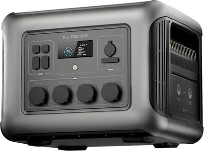 Powerstation R2500WE - Draagbare Powerstation - Krachtcentrale - 2016Wh / 2Kwh - Uitbreidbaar Tot 20kWh – Output 2500W - Piek 4000w - 13 Outputs AC/DC & USB - LiFePO4 Batterij - Camping - Thuis - Noodaggregraat - Noodstroom - Inclusief APP