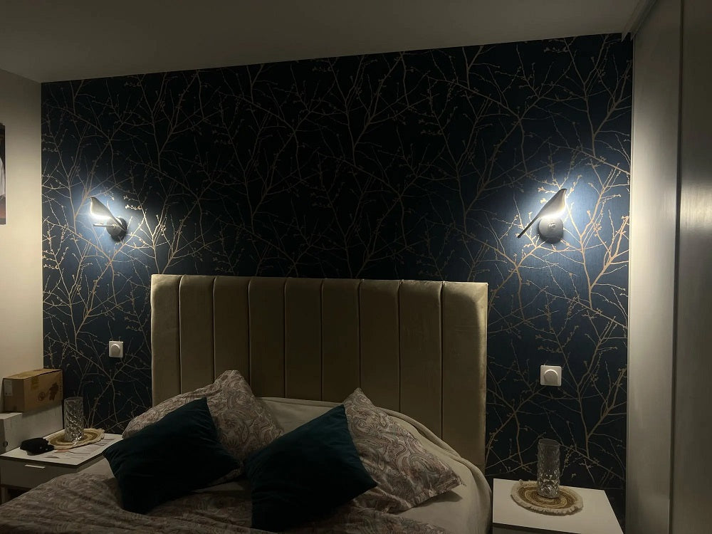 LuxiLamps - Wall Lamp Bird - Wall Lamp - Modern Wall Lamp - 24 cm - Rotatable - Mood Lighting - Decor Wall Lighting