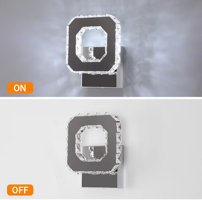 Crystal LED Wandlamp - Moderne Muur Verlichting - 3 Kleuren - Kristallen Muur Lamp - Muur Decoratie