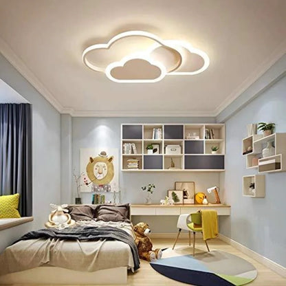 LuxiLamps - Clouds Hearts Ceiling Lamp - 3 Colors - White - Living Room Lamp - Modern Lamp - Ceiling Light