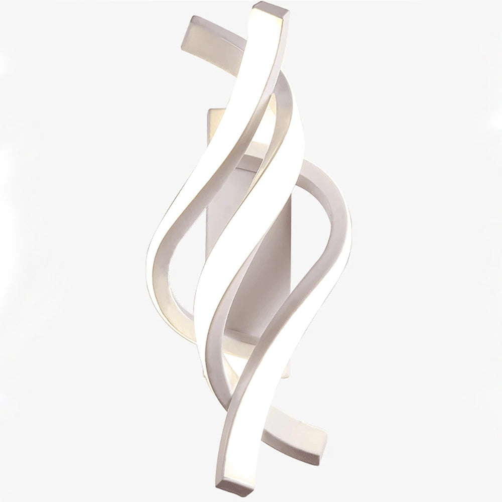 Flightmode - Modern Wall Lamp | Lighting | Pendant Lamp | Wall Lamp | For Living Room, Bedroom | Spiral | Electric | White