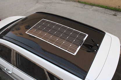 Flexibel Zonnepaneel - Compleet Pakket - 200W Solar Energy System - Buigbaar - UltraDun 3MM - Lichtgewicht - Zonnepaneel Camper